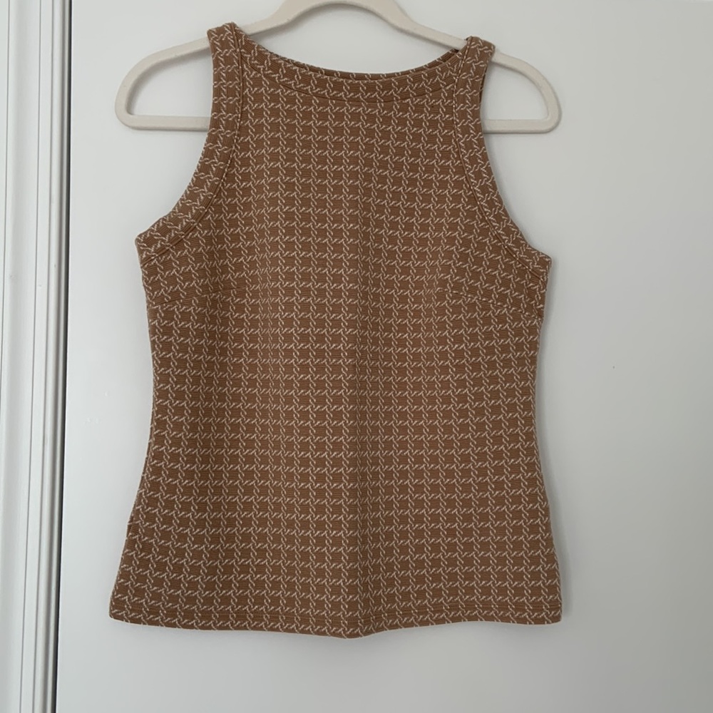 NWOT! Ann Taylor high-neck tank. Size S.